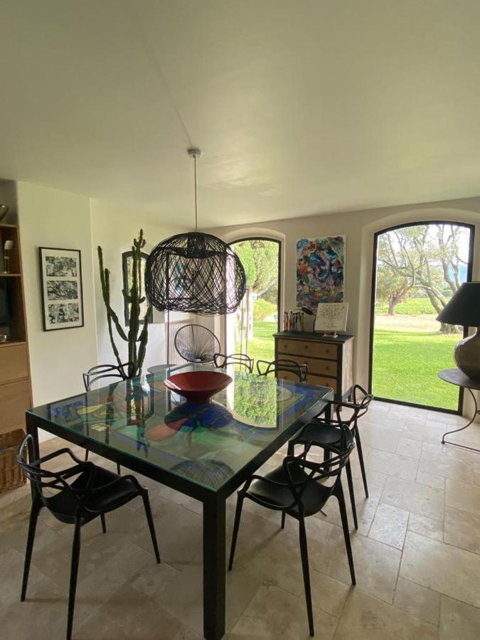 Villa Provencale Familiale Avec Piscine 格里莫 外观 照片