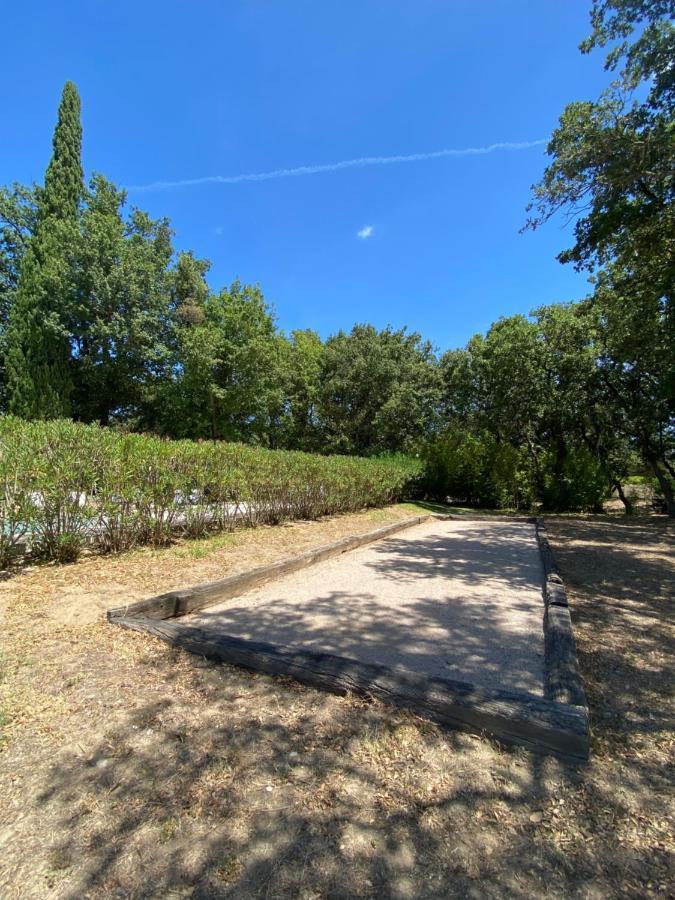 Villa Provencale Familiale Avec Piscine 格里莫 外观 照片